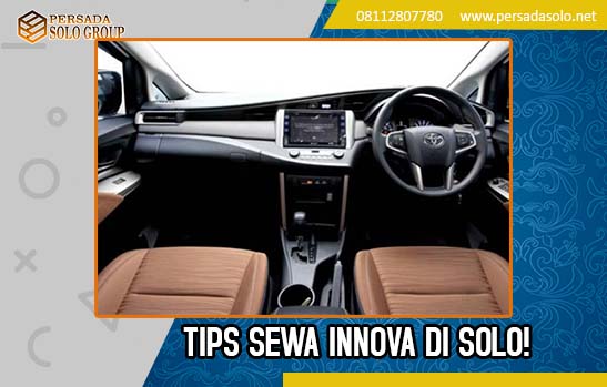 tips sewa innova solo dari Bandara