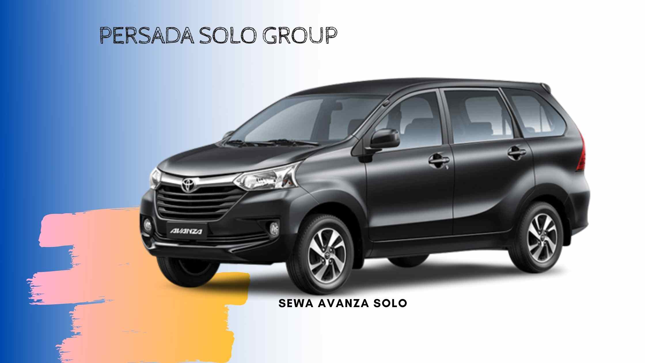 sewa avanza solo 2020