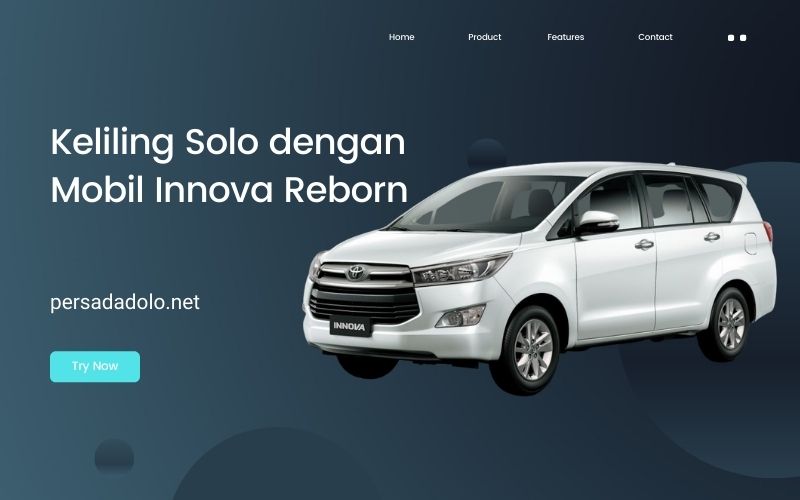Keliling Solo dengan Mobil Innova Reborn